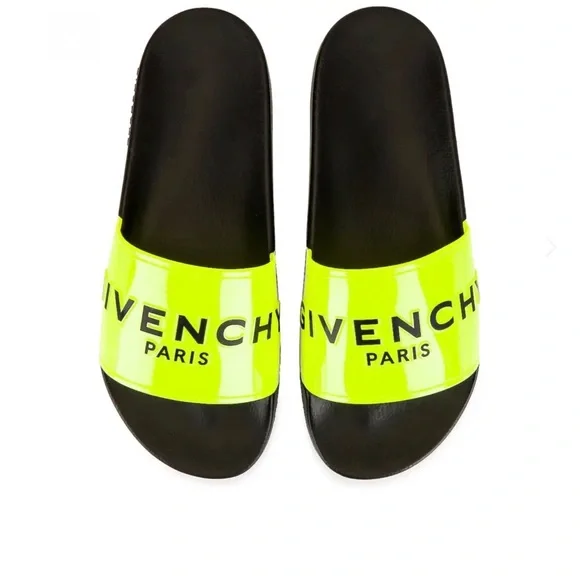 Givenchy | Shoes | New Givenchy Mens Logo Rubber Pool Slide  display picture 2